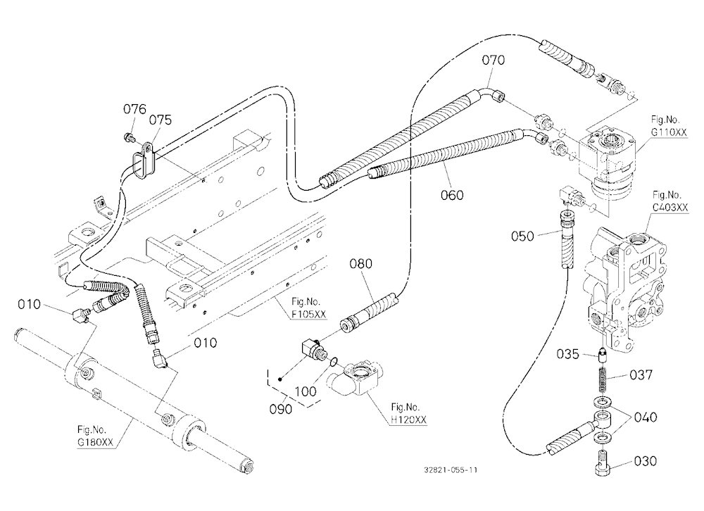 Hydraulic Oil Line (Steering)