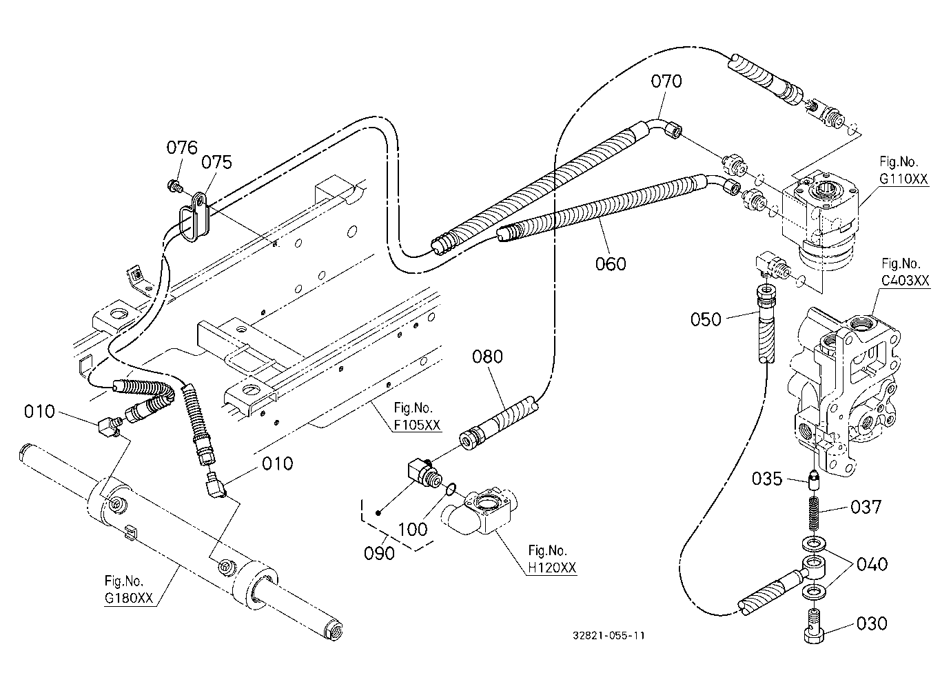 Hydraulic Oil Line (Steering)