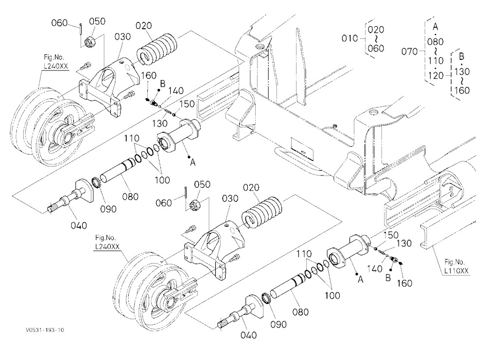 Idler Cylinder (Front)