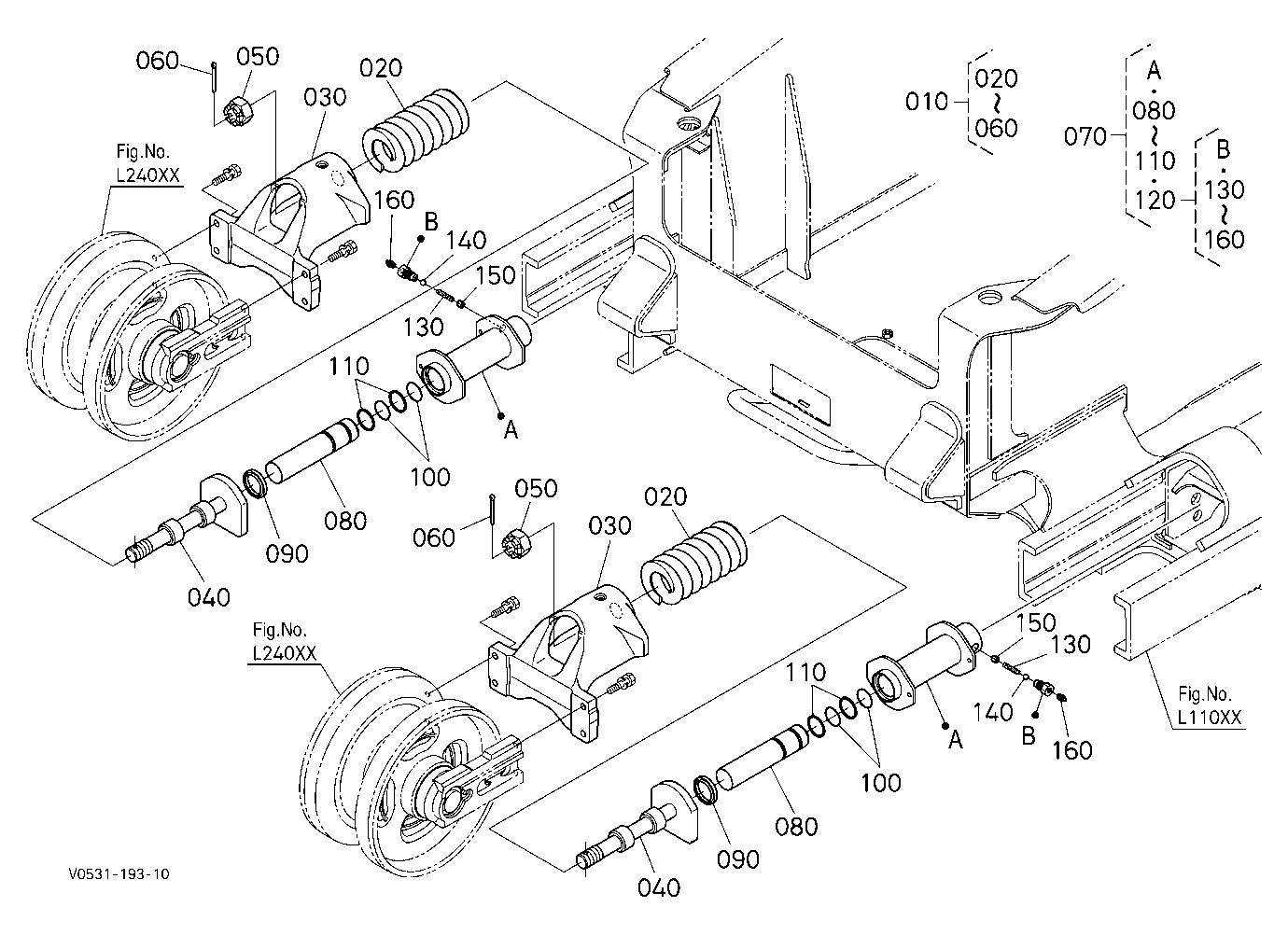 Idler Cylinder (Front)