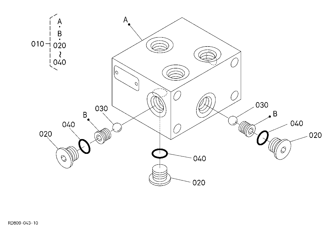 Swivel Shuttle Valve [Component Parts]