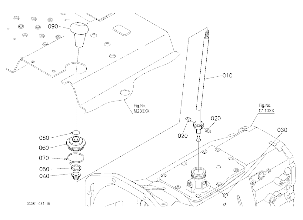 Main Gear Shift Lever