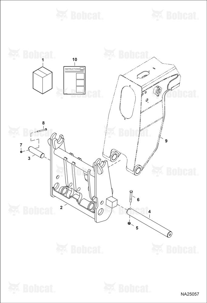 Attachment Carriage Kit (Quick-tach)