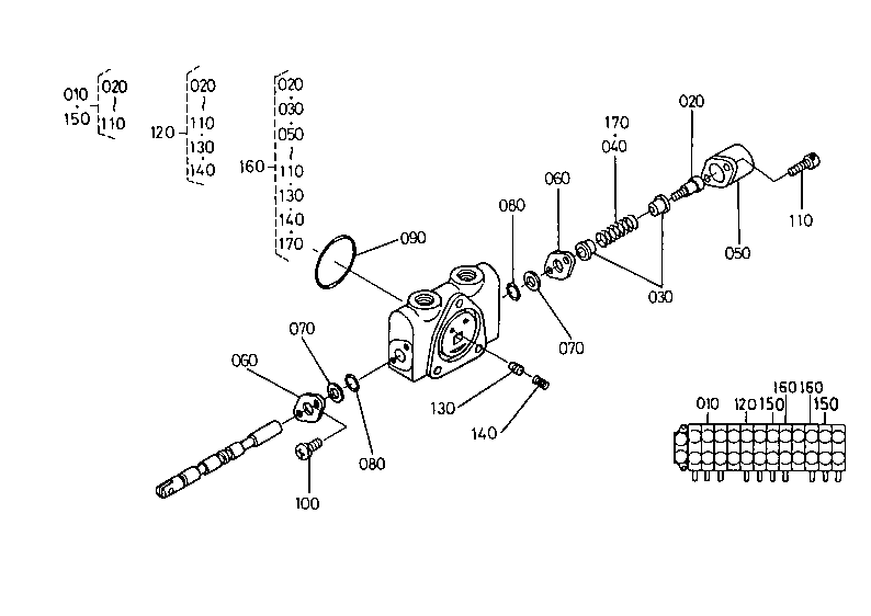 Control Valve (3) (S/P) Spool Section (2)