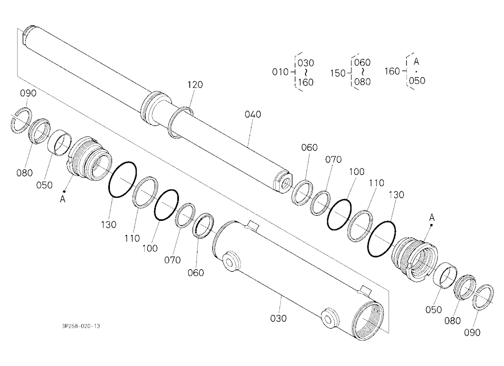 Steering Cylinder [Component Parts]