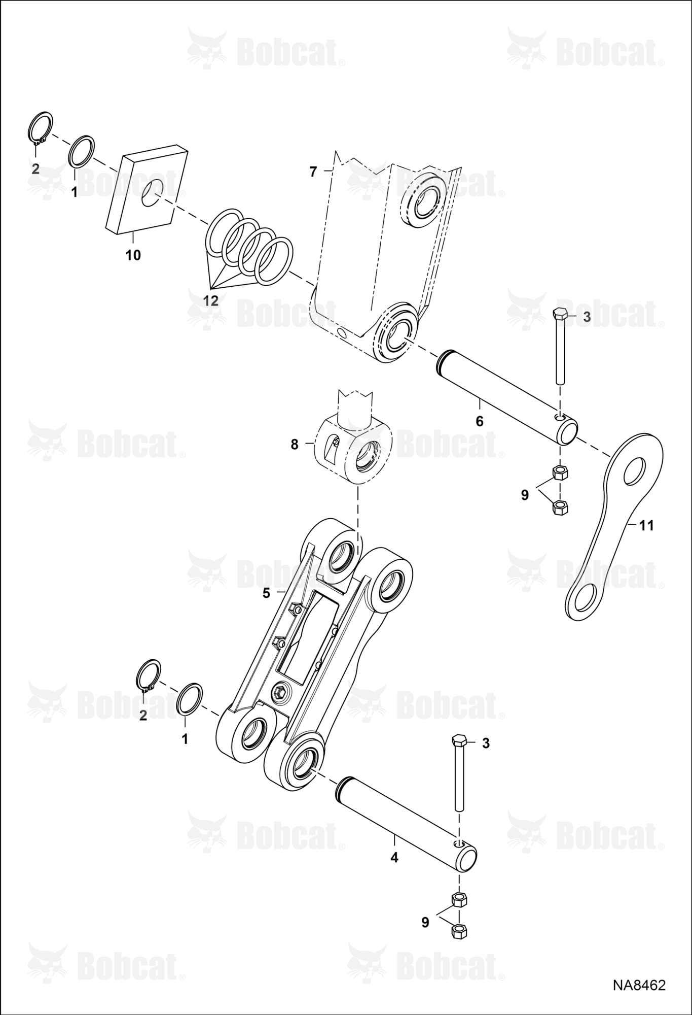 Bucket Link (Pin-On Attachment)