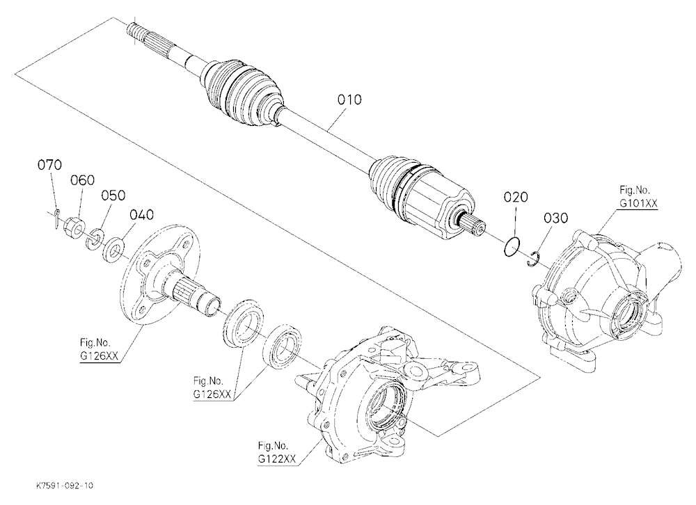 Front Drive Shaft (Right)