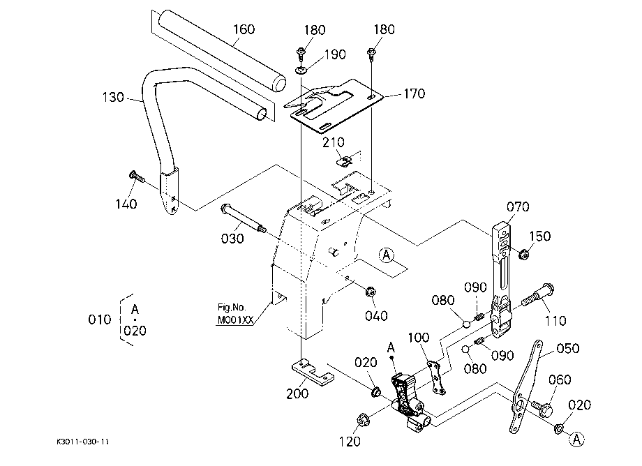 Motion Control Lever Rh