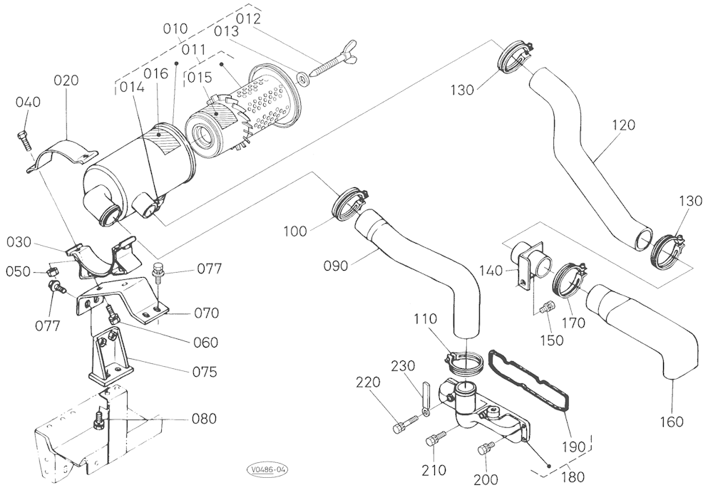 Air Cleaner Inlet Manifold Except [Kta]