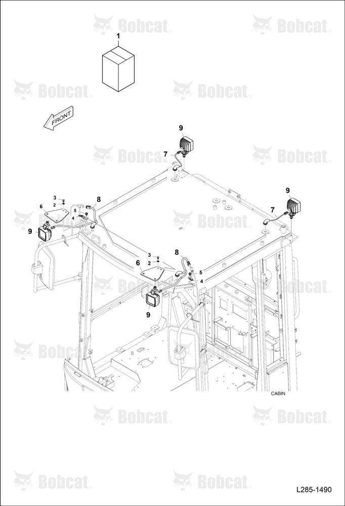 Working Lamp (4 LAMP) (LED)