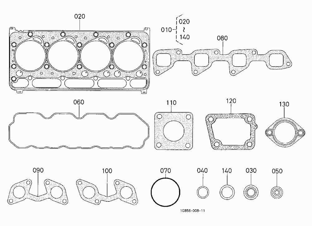 UPPER GASKET KIT