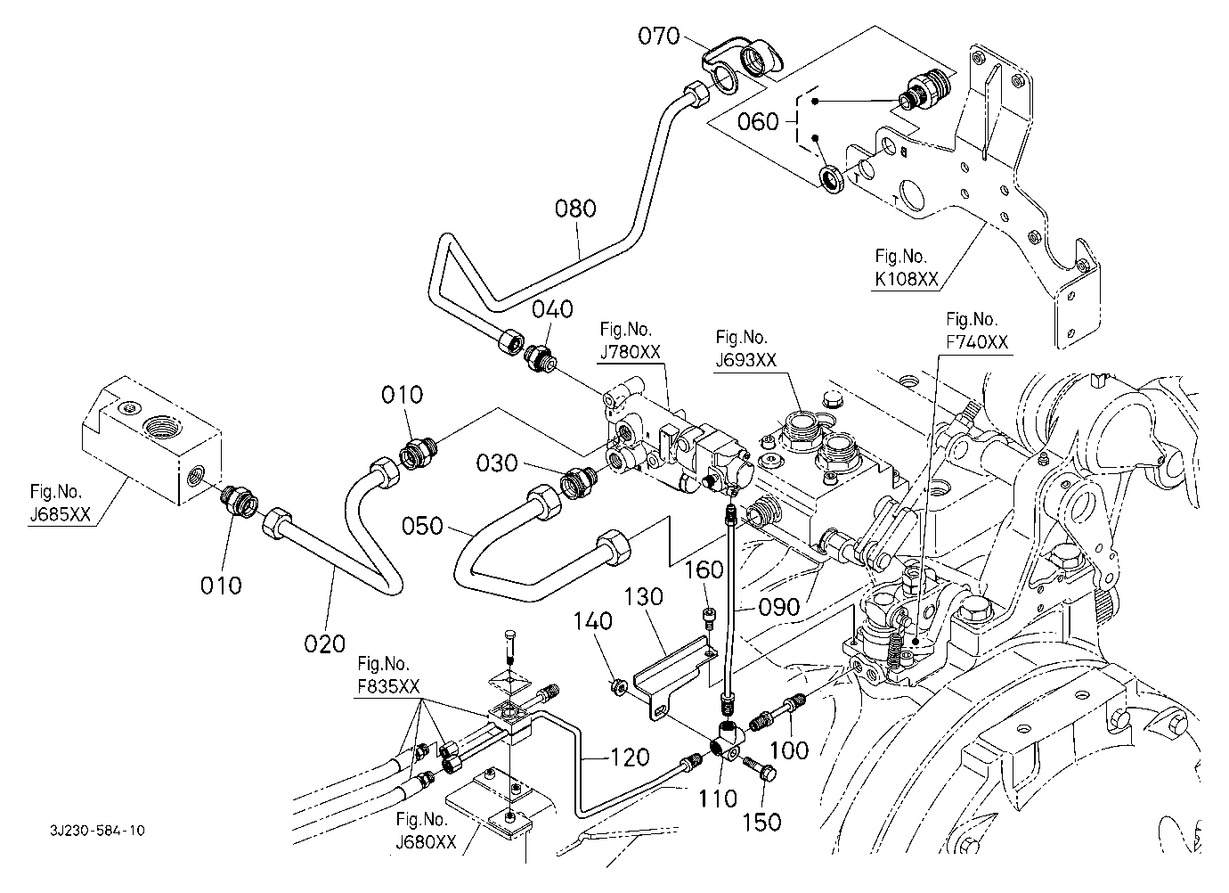 Trailer Brake Valve Pipe