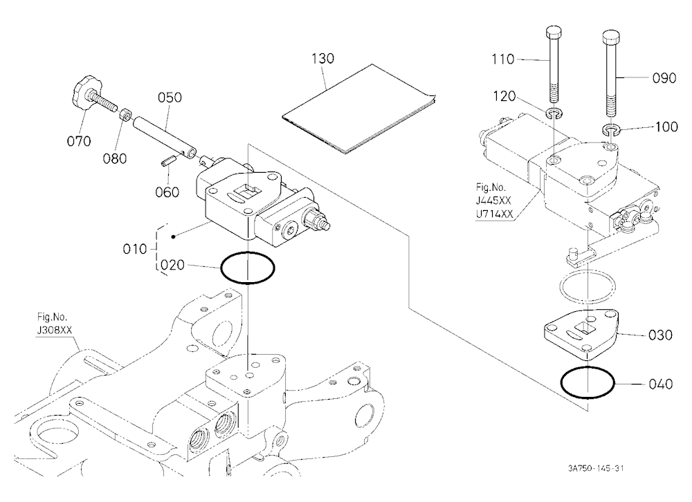 Auxiliary Control Valve Kit (Fc) (W/G No.M9585) [O