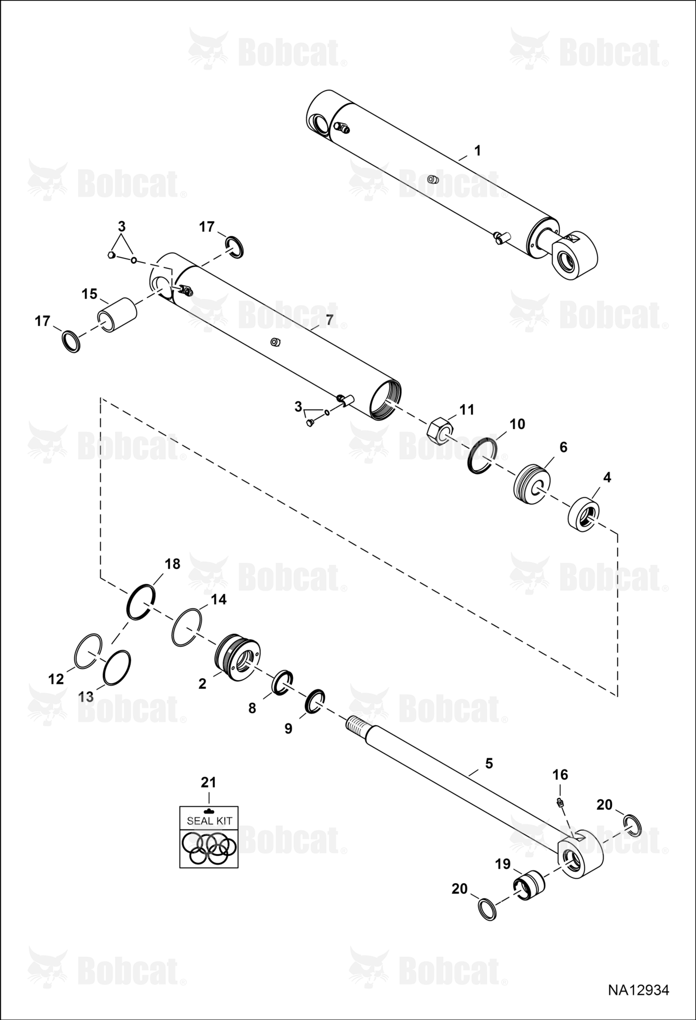 Boom Swing Cylinder