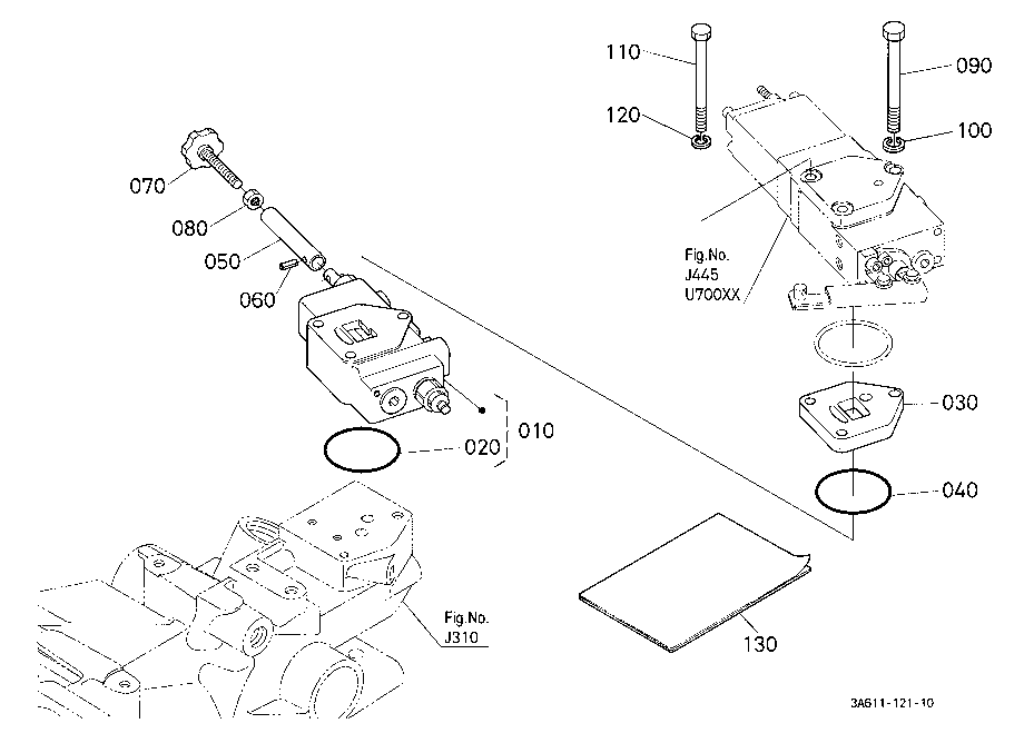 Auxiliary Control Valve Kit (Fc) (W/G No.M9585) [O