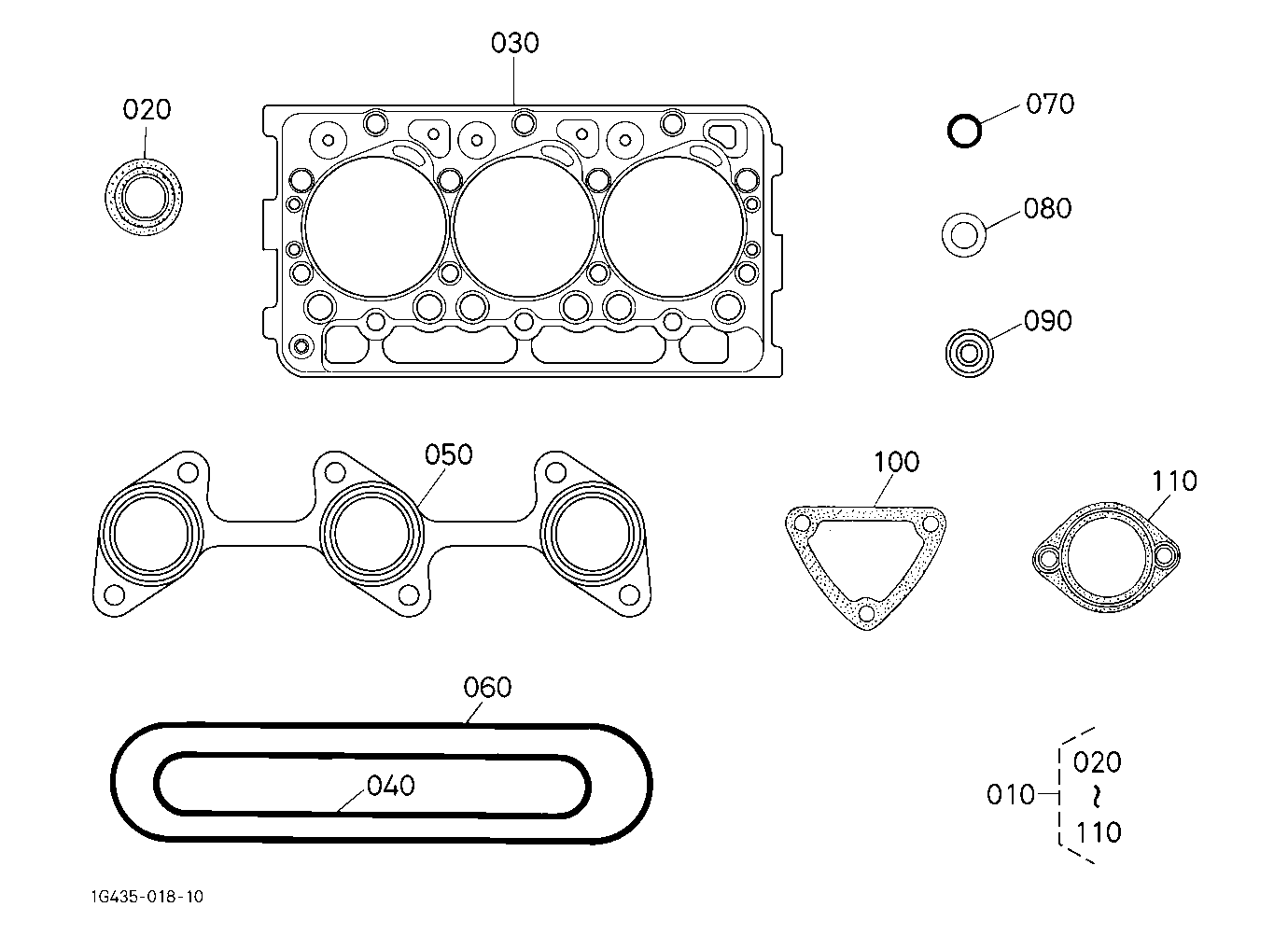 Upper Gasket Kit [Option]