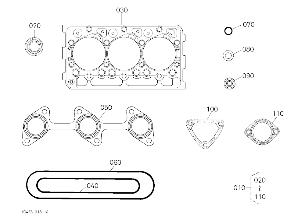 Upper Gasket Kit