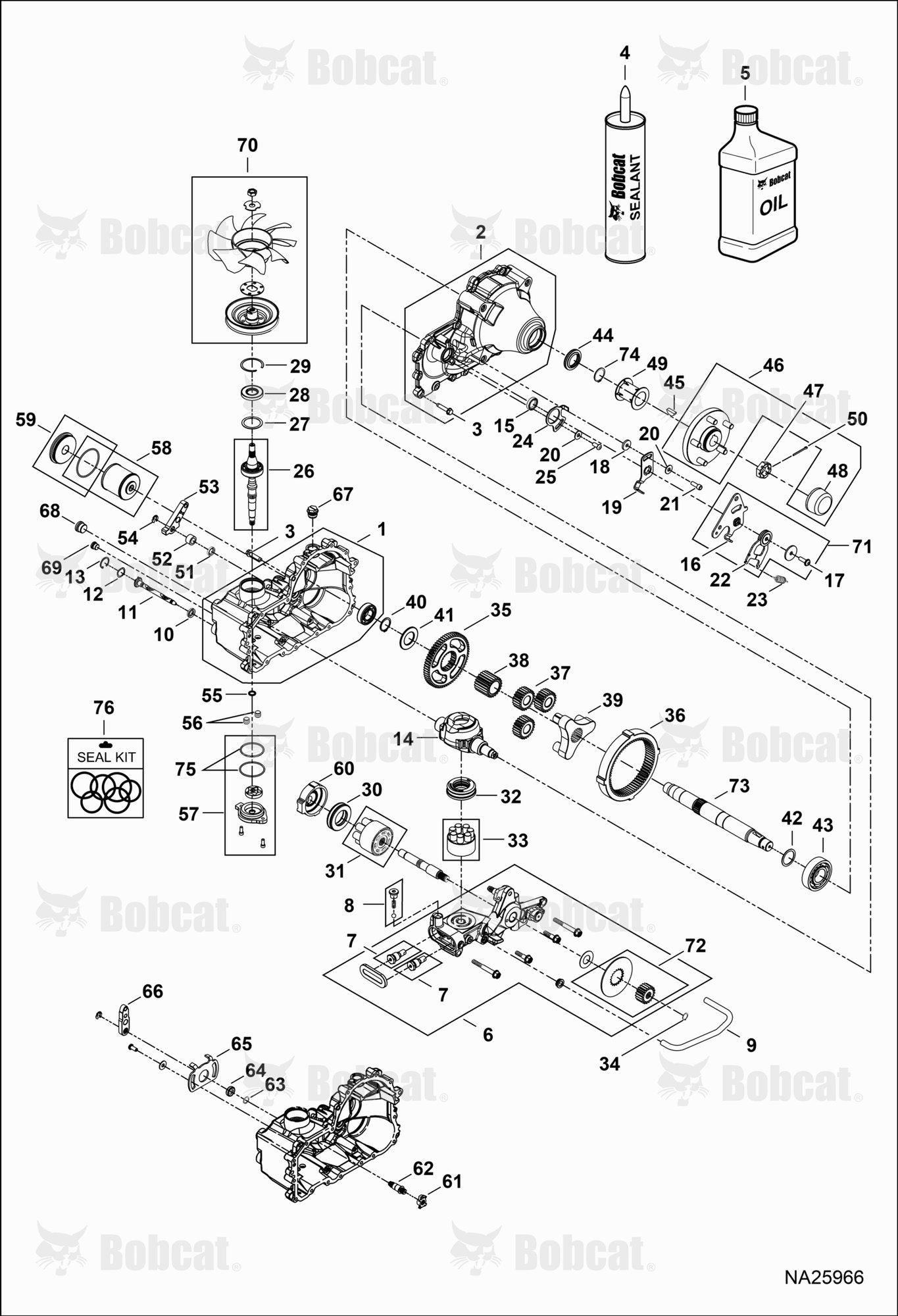 Transaxle Right