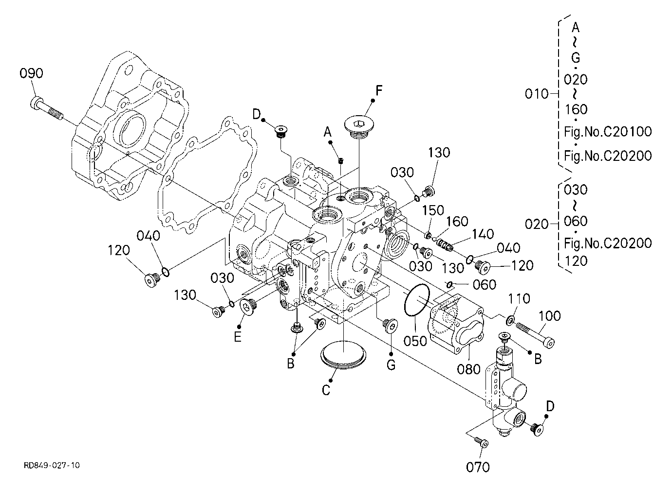Piston Pump (Plug) [Component Parts]