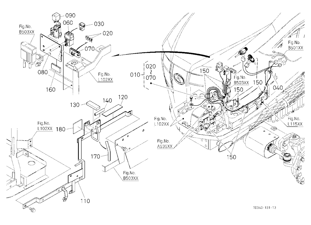 Heater Kit (Electrical Wiring) [A] [Option]