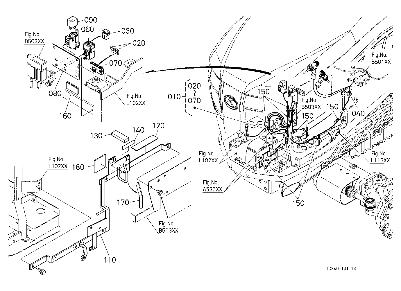 Heater Kit (Electrical Wiring) [A] [Option]