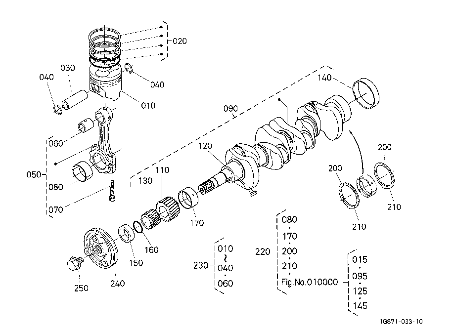 Piston And Crankshaft
