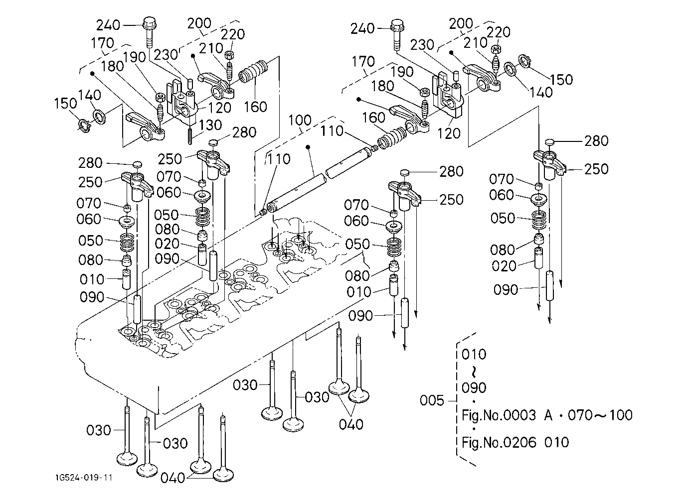 Valve And Rocker Arm
