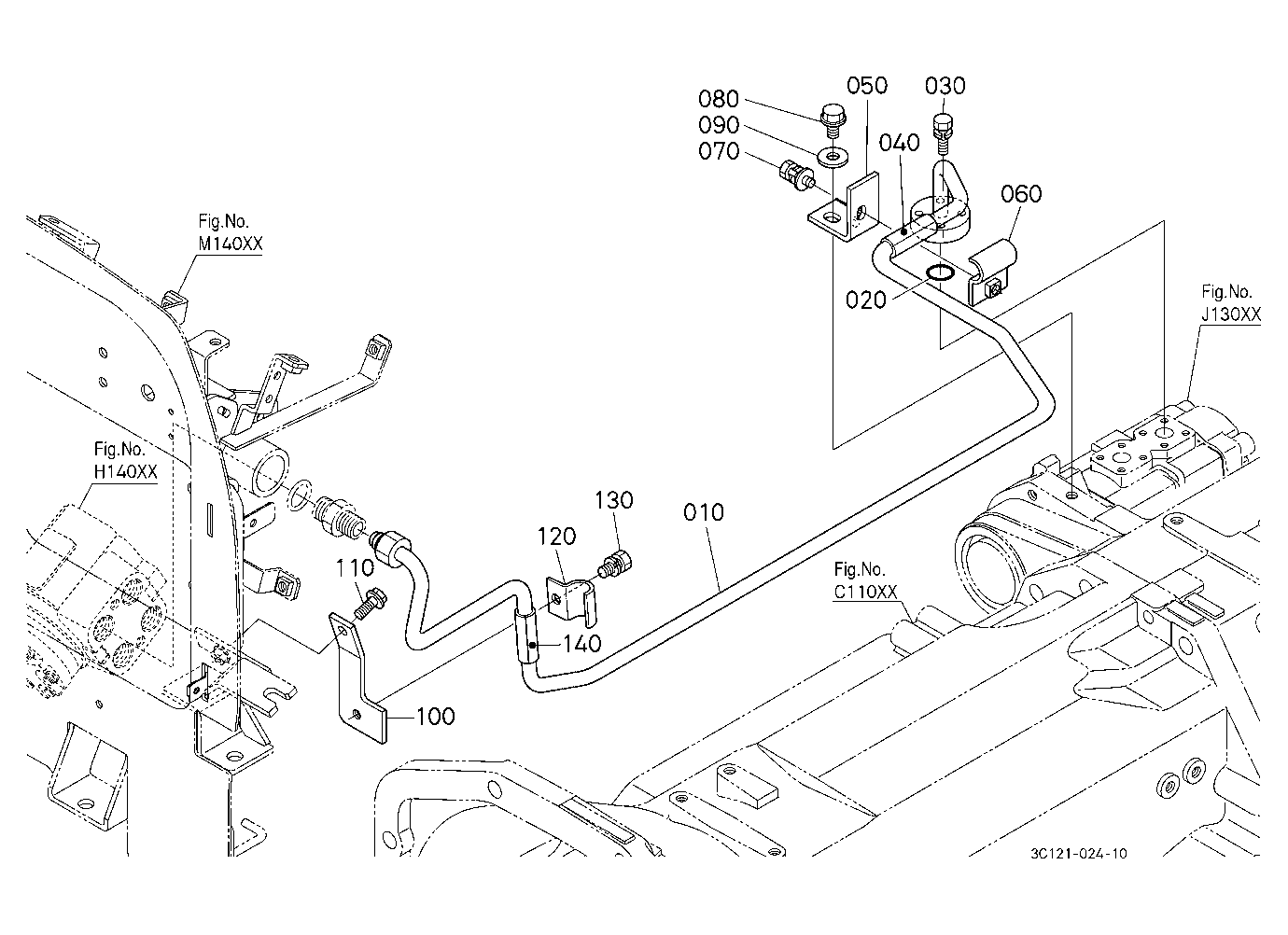 Hydraulic Oil Line (Steering/Pto)