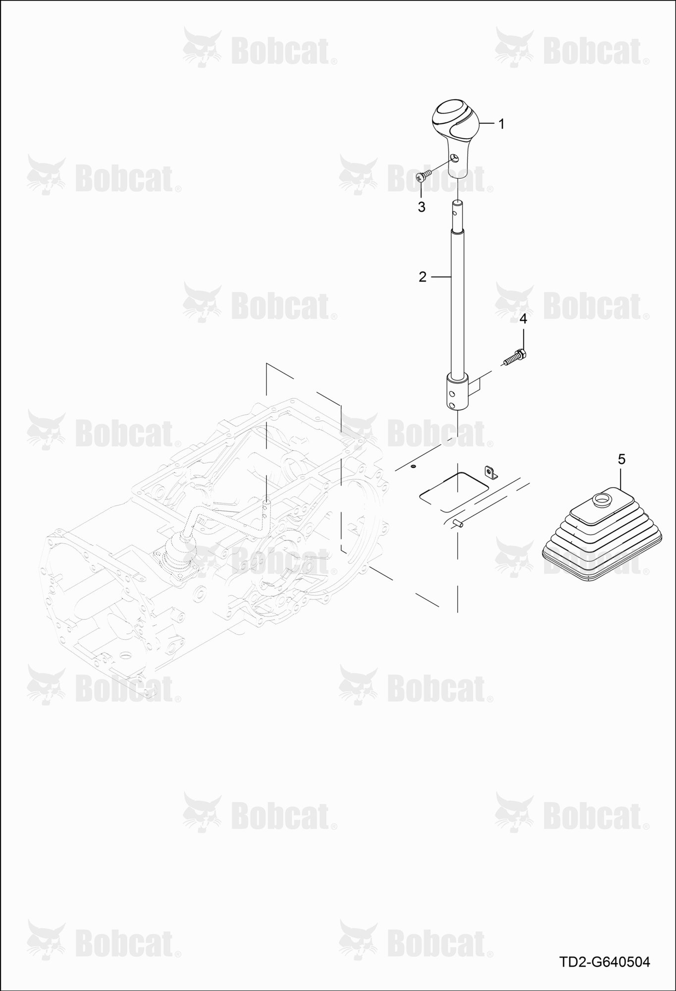 Range Shift Lever Group