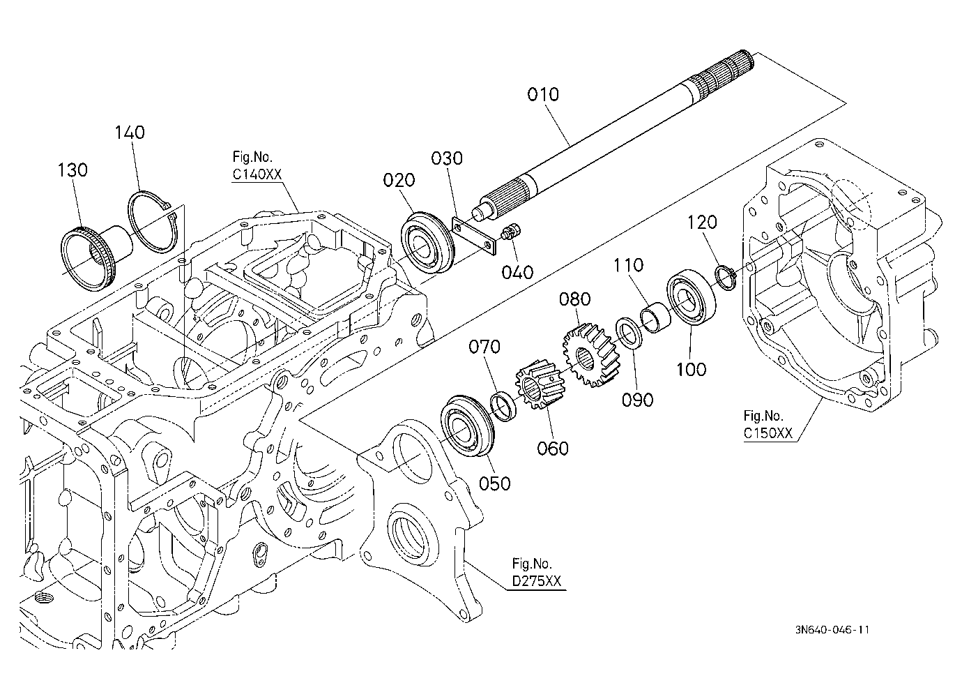 Pto Drive Shaft [M108Sds2/M108Sdsl2/M108Sdsl2S]