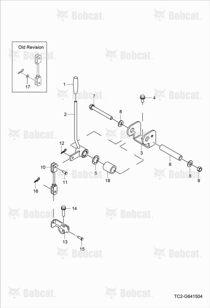 Double Acting Valve Lever Group