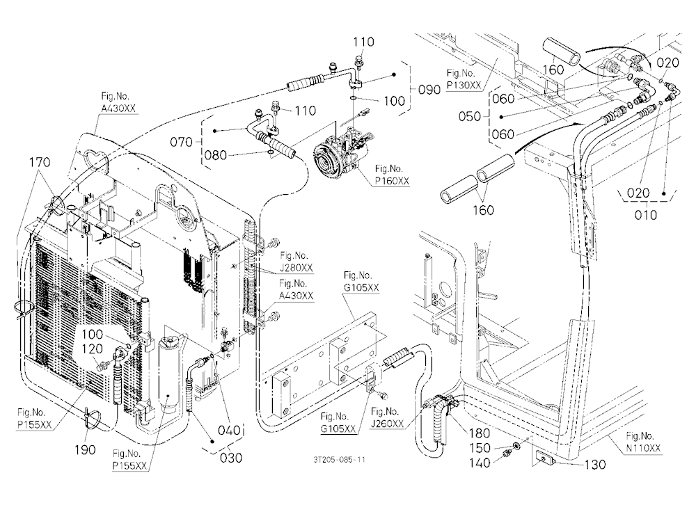 Air Conditioner Hose / Condenser Hose [Old]