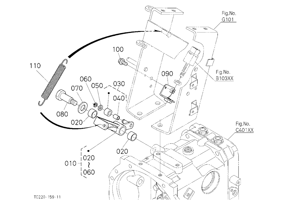 Neutral Holder Arm [Hst Type]