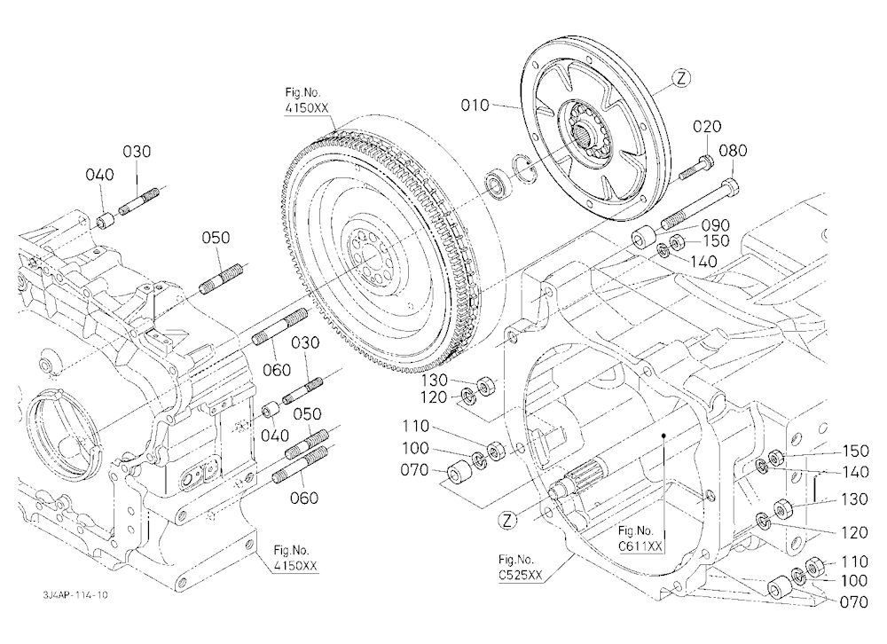 Damper Disk And Housing Connection