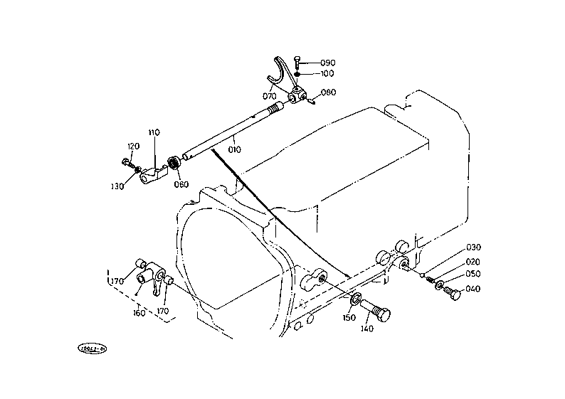 Pto Gear Shift Fork (Sc)