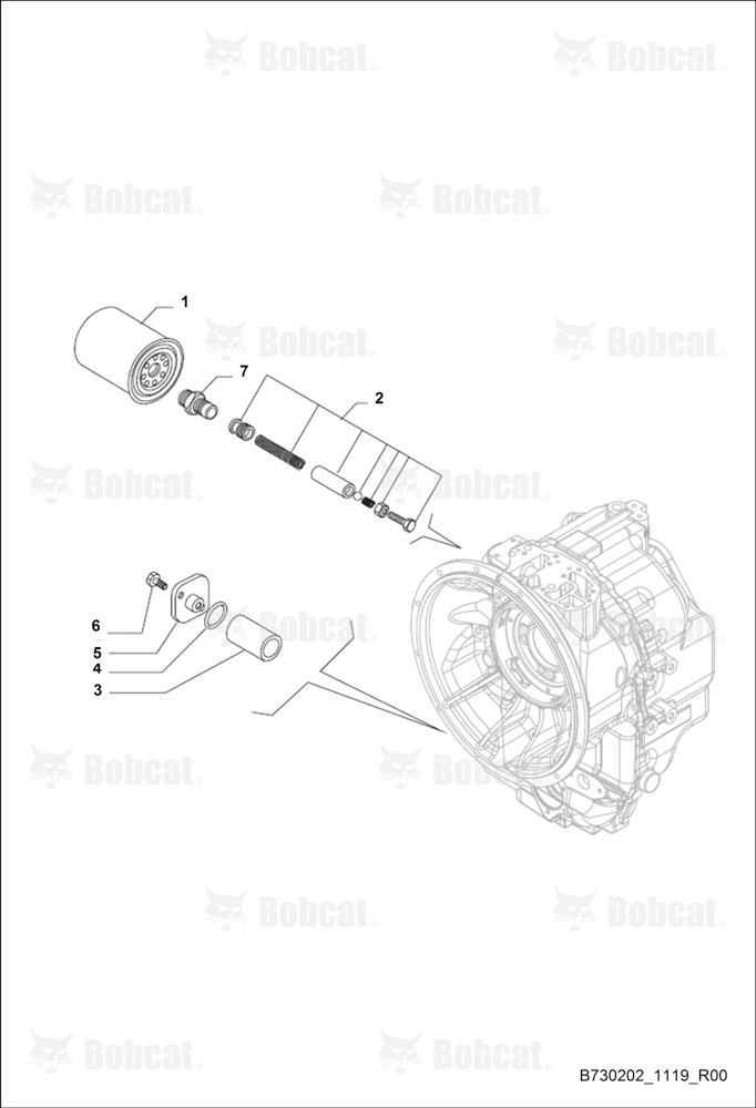 4WD 2WS Transmission Oil Filter