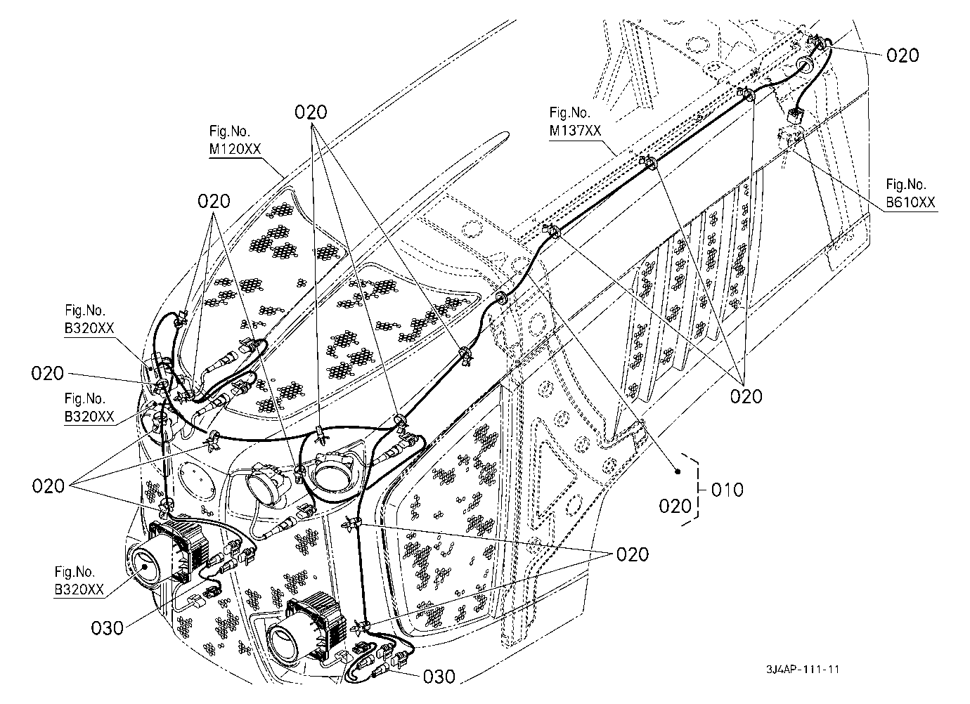 Electrical Wiring (Bonnet(Hood))