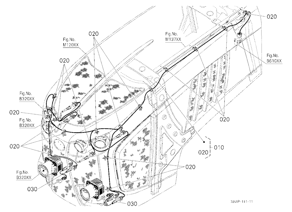Electrical Wiring (Bonnet(Hood))
