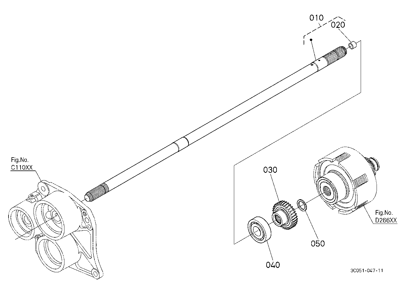 Pto Propeller Shaft