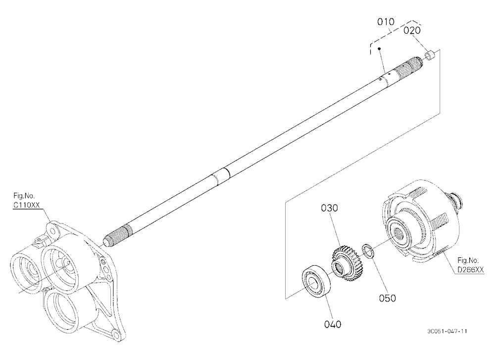 Pto Propeller Shaft