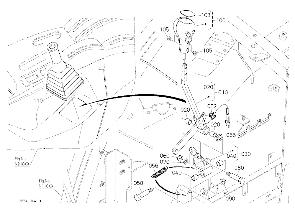 Main Gear Shift Lever