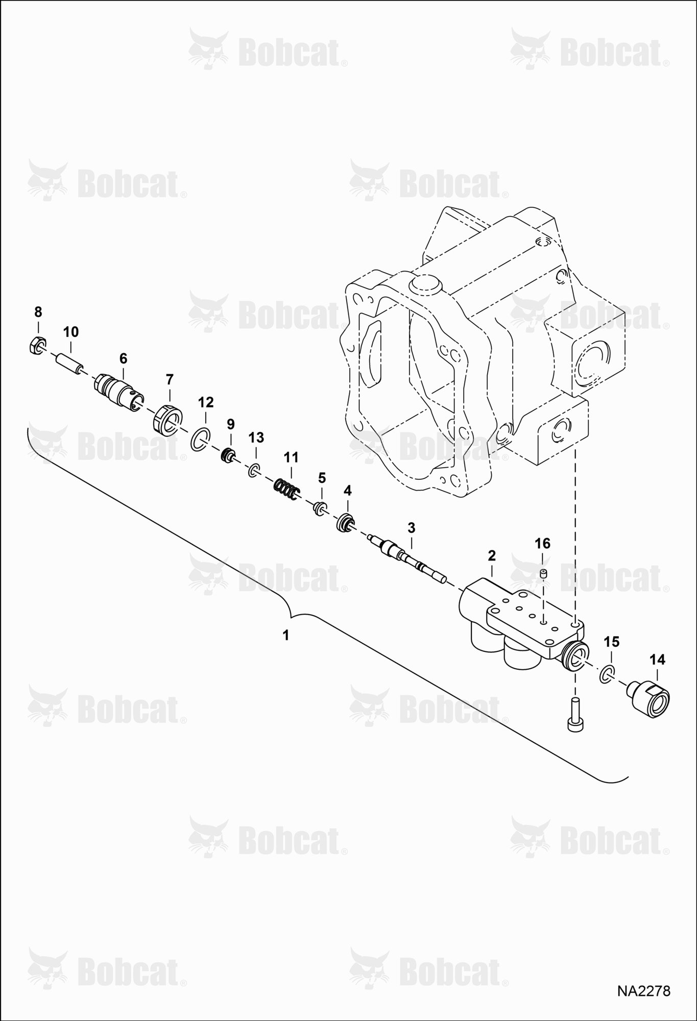 Hydraulic Piston Pump (Control Assembly)