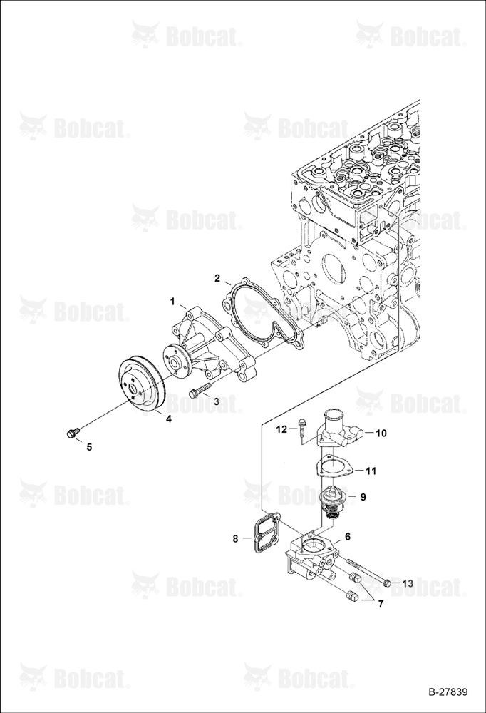 Water Pump & Thermostat