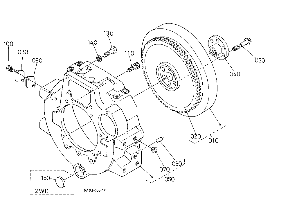 Flywheel [With Ind-Pto]
