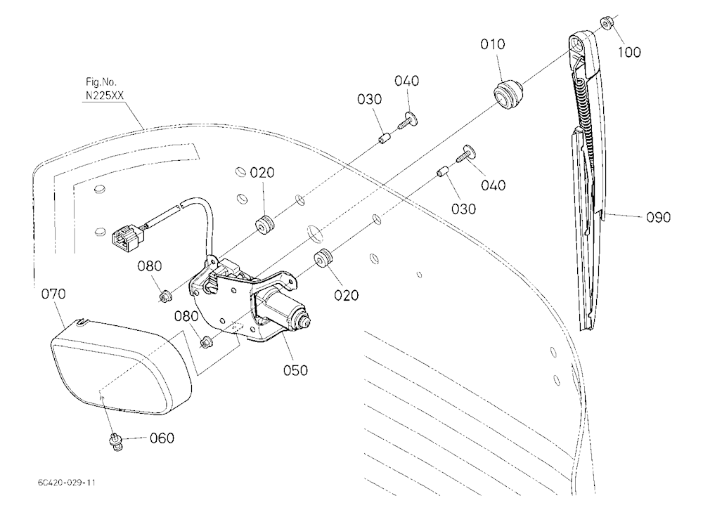 Wiper (Rear)