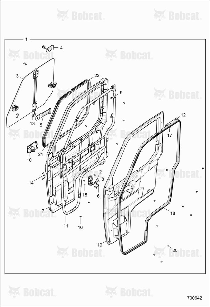 BODY, DOORS, RH