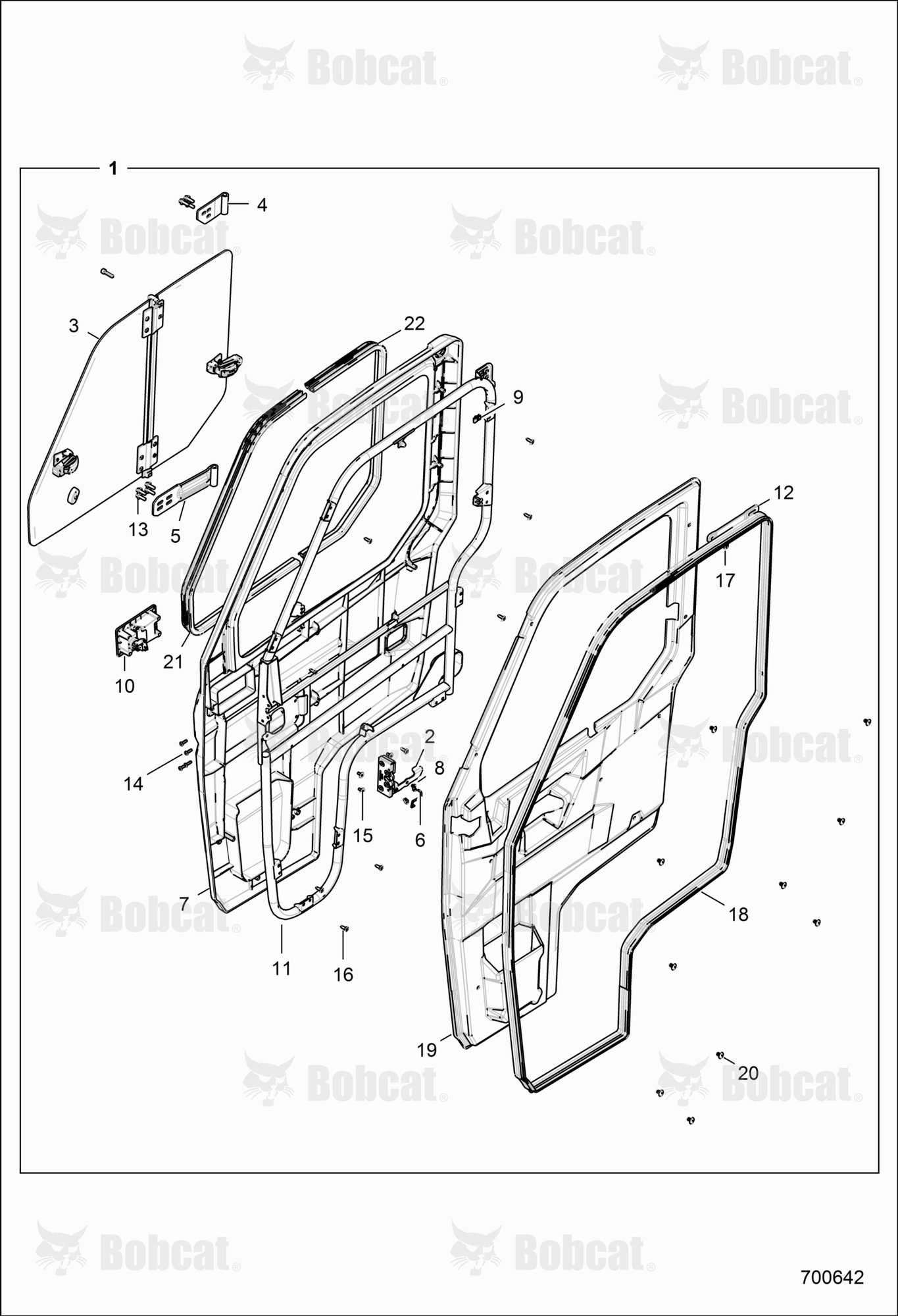 BODY, DOORS, RH