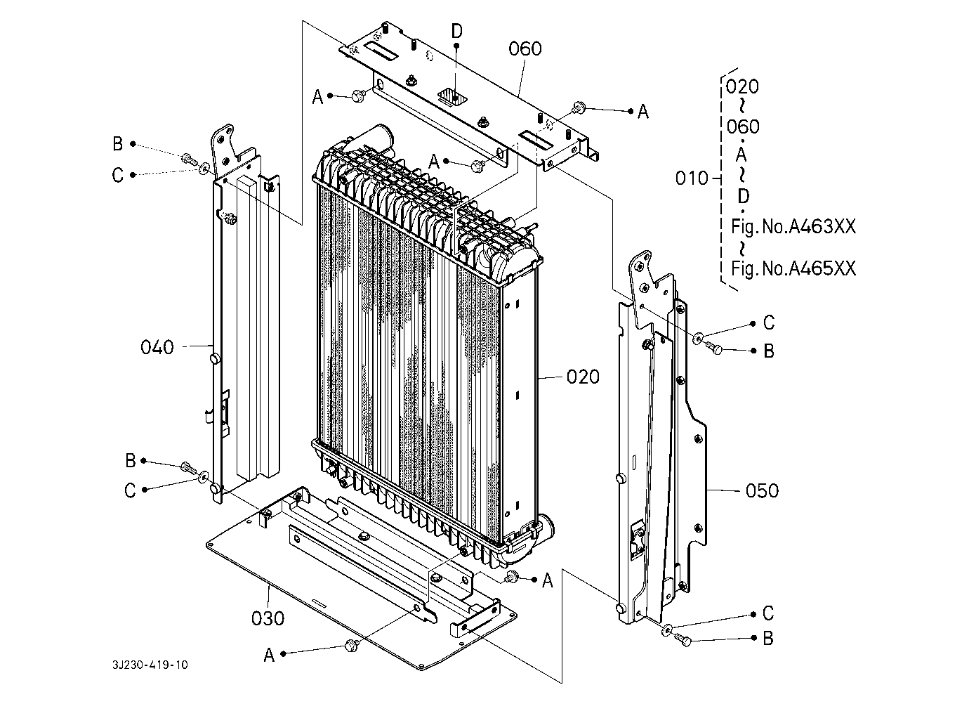 Cooler Unit (Radiator) [Component Parts] [Old]