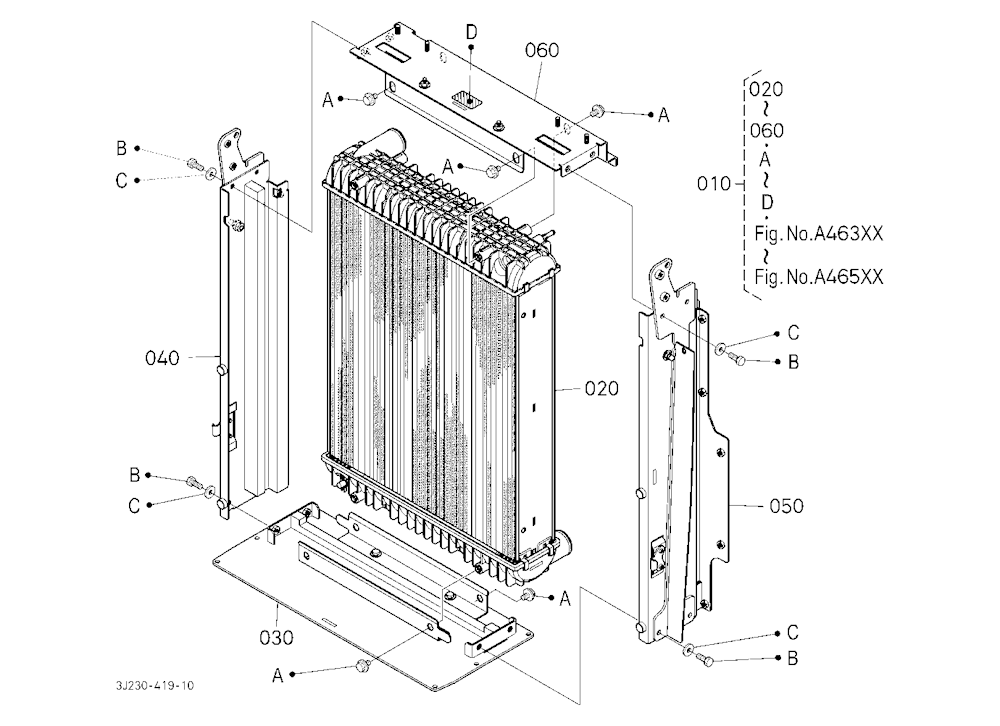 Cooler Unit (Radiator) [Component Parts] [Old]