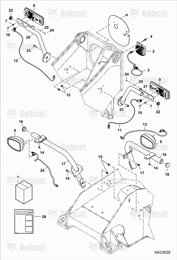 Road Lights Kit (LED) (LH)